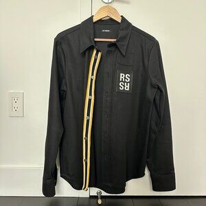 RAF SIMONS - Black Denim Jacket - Size M